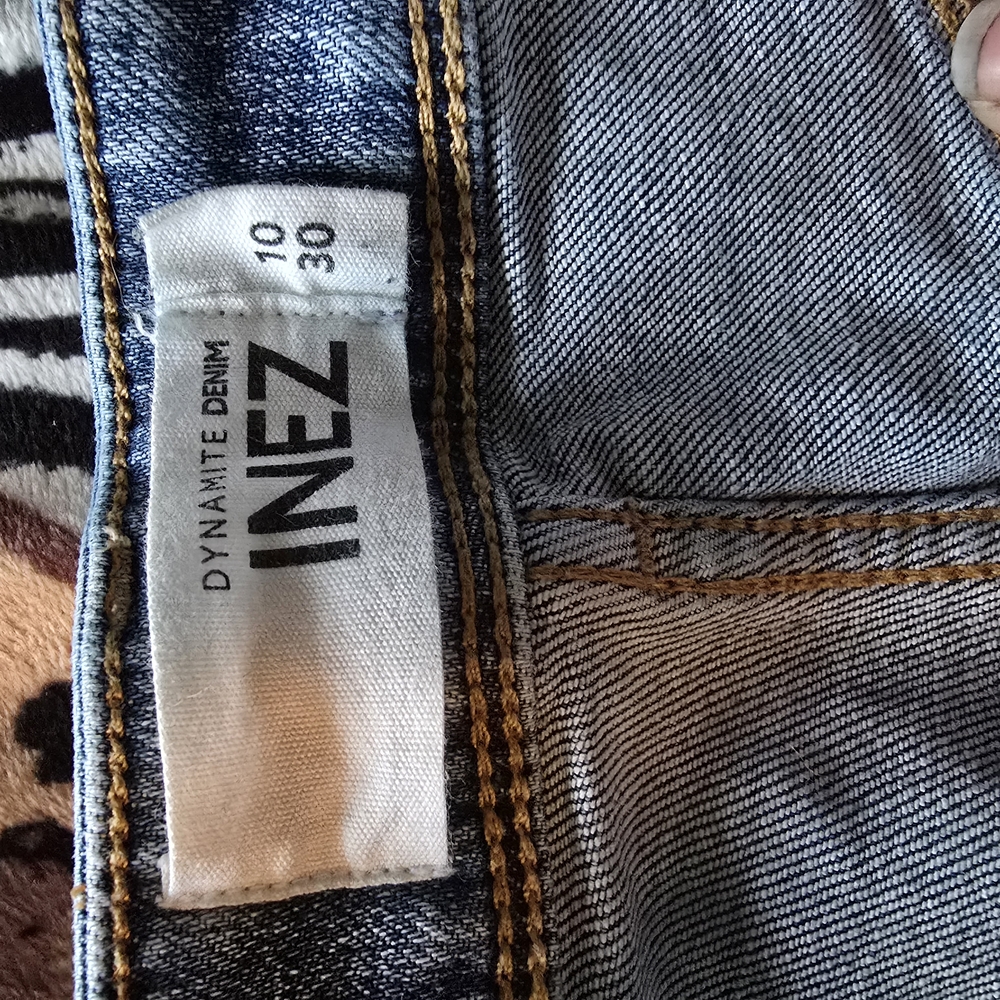 Dynamite Classic Blue Straight Leg Jeans